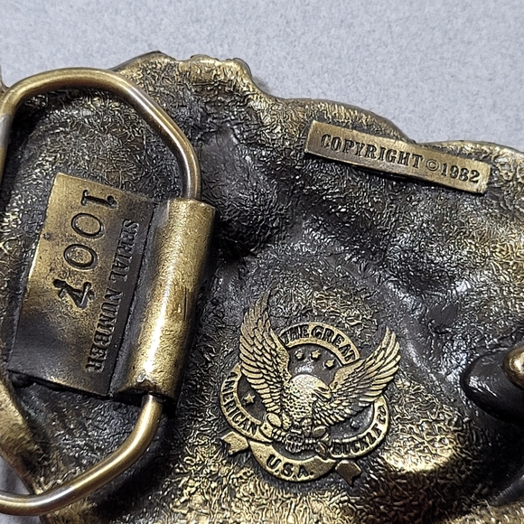 Vintage Deer Buckle. - Picture 4 of 7